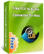 Free FLV to Audio Converter for Mac box