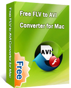 Free FLV to AVI Converter for Mac box