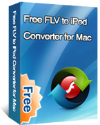Free FLV to iPod Converter for Mac box