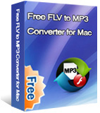 Free FLV to MP3 Converter for Mac box