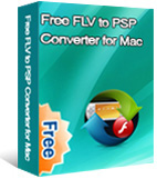 Free FLV to PSP Converter for Mac box