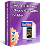 Free YouTube to iPhone Converter for Mac box