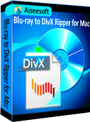 Aiseesoft Blu-ray to DivX Ripper for Mac Box