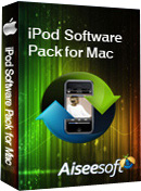 Aiseesoft iPod Software Pack for Mac Box