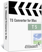 4Videosoft TS Converter for Mac Box