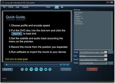 Cucusoft Ultimate DVD Converter 