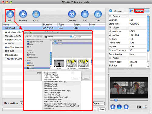 convert videos to ipod