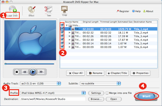 DVD Ripper for Mac