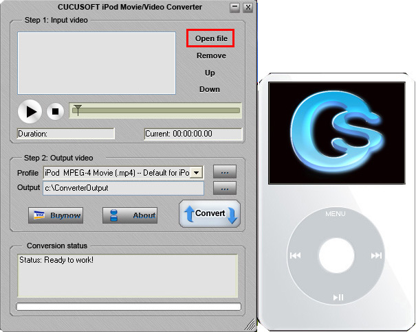 convert videos to ipod touch