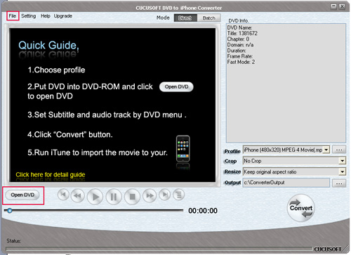 convert dvd to iphone3g