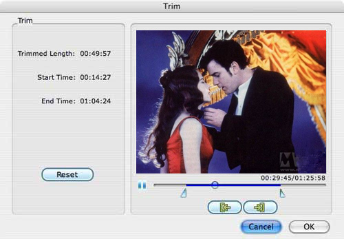 trim dvd