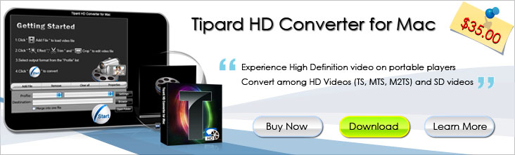 Tipard HD Converter for Mac